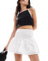 Фото #1 товара Pimkie shirred waist rara skirt in white