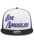 Фото #3 товара Men's Black Los Angeles Lakers 2022/23 City Edition Official 59FIFTY Fitted Hat