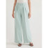 Фото #1 товара Scoop High Waist Pleated Wide Leg Crepe Pants 31.5"Inseam Women's 0 Ether Pullon