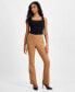 Фото #1 товара Petite Mid-Rise Bootcut Pants, Created for Macy's