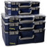 raaco CarryLite - Tool box - Polycarbonate (PC),Polypropylene - Blue,Transparent - Hinge - 413 mm - 330 mm