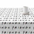 Фото #4 товара Скатерть устойчивая к пятнам Belum Friends White 300 x 140 cm