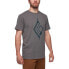ფოტო #2 პროდუქტის BLACK DIAMOND Rope Diamond short sleeve T-shirt