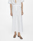 ფოტო #1 პროდუქტის Women's Cotton Wide Leg Trousers