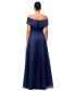 Фото #2 товара Women's Off-The-Shoulder Sweetheart Gown