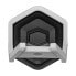 Фото #2 товара Cooler Master GEM - Universal - Surface mount - Plastic - Silicone - Steel - Black - 2 kg - 84 mm