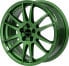 Фото #5 товара Колесный диск литой Alutec Monstr металлический-зеленый 7.5x18 ET40 - LK5/100 ML63.3
