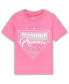 ფოტო #1 პროდუქტის Girls Toddler Pink Chicago Cubs Diamond Princess T-shirt