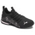 Фото #2 товара Puma Axelion Marble Training Womens Black Sneakers Athletic Shoes 37719702