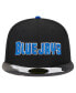 Фото #4 товара Men's Black Toronto Blue Jays Metallic Camo 59FIFTY Fitted Hat