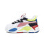 Фото #3 товара Puma RsX Goods Lace Up Toddler Boys White Sneakers Casual Shoes 38690001