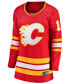 ფოტო #2 პროდუქტის Women's Johnny Gaudreau Red Calgary Flames 2020/21 Home Premier Breakaway Player Jersey