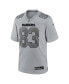 Футболка Nike мужская Darren Waller серая Las Vegas Raiders Fashion Game Jersey M - фото #3