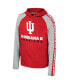 Футболка Colosseum Indiana Hoosiers Raglan