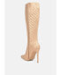Фото #2 товара tinkles embossed high heeled calf boots