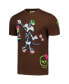 ფოტო #2 პროდუქტის Men's and Women's Brown Looney Tunes Sylvester T-shirt