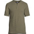 ფოტო #12 პროდუქტის Men's Waffle Short Sleeve Pajama Henley