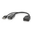 Nedis CCGP34300BK02 - DisplayPort - HDMI + USB - Female - Male - Straight - Straight