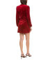 Фото #2 товара Rachel Parcell Velvet Mini Dress Women's