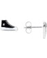 ფოტო #2 პროდუქტის Sneaker Stud Earrings in Sterling Silver or 14k Gold over Sterling Silver