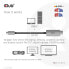 Фото #4 товара Club 3D USB Gen2 Type-C to HDMI 4K120Hz 8K60Hz HDR10 with DSC1.2 Active Cable M/M 3m / 9.84ft - USB C - HDMI Type A (Standard) - 3 m - Black