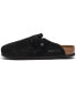 Фото #4 товара Men's Boston Soft Footbed Suede Leather Clogs from Finish Line