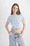 Фото #3 товара Футболка Defacto Coool Fitted Striped Tee