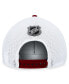 ფოტო #4 პროდუქტის Men's Navy, White Colorado Avalanche Authentic Pro Alternate Jersey Adjustable Trucker Hat