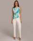 ფოტო #5 პროდუქტის Women's Printed Asymmetrical-Hem Tank