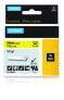 Dymo IND Vinyl Labels - Black on yellow - Multicolour - Vinyl - -40 - 80 °C - UL 969 - DYMO