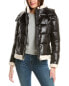 French Connection Sherpa-Trim Puffer Coat Women's