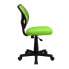 Фото #1 товара Mid-Back Green Mesh Swivel Task Chair