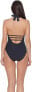Bleu Rod Beattie Womens 182674 Plunge Ruffle Mio Removable Cup One Piece Size 4