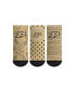 Фото #1 товара Toddler Boys and Girls Rock Em Socks Purdue Boilermakers #1 Fan 3-Pack Crew Socks Set