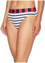 Фото #3 товара Tommy Bahama Women's 179616 Channel Surf Banded Hipster Bikini Bottoms Size XS