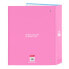 Ring binder Benetton Spring Pink Sky blue A4 27 x 33 x 6 cm