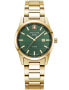 Фото #2 товара Swiss Alpine Military 7767.1114 Ladies Watch Argos gold green 34mm 10ATM