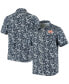 Фото #1 товара Men's Navy Auburn Tigers Super Slack Tide Button-Up Shirt