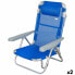 Фото #1 товара Складной стул с подголовником Aktive Gomera Синий 48 x 84 x 46 cm (2 штук)