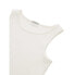 ფოტო #3 პროდუქტის TOM TAILOR Cropped Rib sleeveless T-shirt