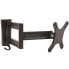 StarTech.com Wall-Mount Monitor Arm - Dual Swivel - 15 kg - 33 cm (13") - 68.6 cm (27") - 75 x 75 mm - 100 x 100 mm - Black