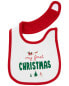 Baby Christmas Bib and Sleep & Play Set 3M