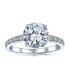 Кольцо Bling Jewelry 4CT AAA CZ Solitaire Engagement Серебристый, 7 - фото #2