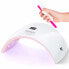 Nail Dryer LED UV SunUV Lamp for Gel Nails, UV LED Nail Lamp 30s/60s Timer, Infrared Sensor, LCD Display, Suitable for All Gel, for Manicure/Pedicure Nail Art at Home and Salon