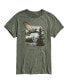 Фото #1 товара Men's Eagle Scene Short Sleeve T-shirt