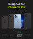 Фото #3 товара Чехол для смартфона Ringke iPhone 13 Pro Fusion X Design Ticket Band Black