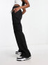 Фото #1 товара Urban Classics straight leg cargo trousers in black