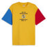 Фото #2 товара Puma Clown On Em Crew Neck Short Sleeve T-Shirt Mens Yellow Casual Tops 62474901