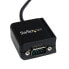 Фото #4 товара Кабель адаптер USB-RS232 Startech.com 1 порт с оптической изоляцией DB-9 USB-A 2,5 м черный