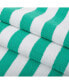Фото #7 товара California Cabana Beach Towel (4 Pack, 30x70 in.), Striped, Soft Ringspun Cotton, Oversized Cabana Pool Towel